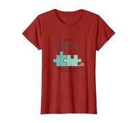 I'm a Work in Progress Slow Growth Motivational T-Shirt, Women, Cranberry, M