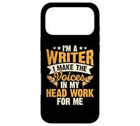 I'm A Writer I Make The Voices In My Head Work For Me Case for iPhone 17 Pro Max
