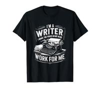 I'm A Writer I Make Voices in My Head Work for Me Value Graphic T-Shirt