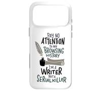 I'm A Writer Not A Serial Killer Author - Funny Writing Case for iPhone 17 Pro Max
