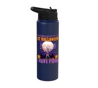 I'm A Zombie Everyday Not Just Halloween I Have Fibromyalgia Stainless Steel Insulated Water Bottle