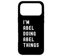 I'm Abel Doing Abel Things Case for iPhone 17 Pro Max