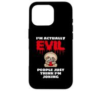 I'm Actually Evil People Just Think I'm Joking Baby Sloth Case for iPhone 16 Pro