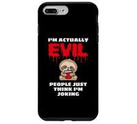 I'm Actually Evil People Just Think I'm Joking Baby Sloth Case for iPhone 7 Plus/8 Plus