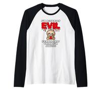 I'm Actually Evil People Just Think I'm Joking Baby Sloth Raglan Baseball Tee
