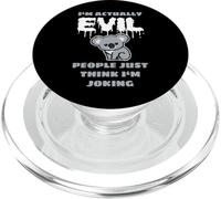 I'm Actually Evil People Just Think I'm Joking Funny Koala PopSockets PopGrip for MagSafe