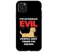 I'm Actually Evil People Just Think I'm Joking Funny Lab Case for iPhone 11 Pro Max