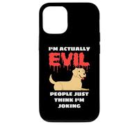 I'm Actually Evil People Just Think I'm Joking Funny Lab Case for iPhone 12/12 Pro