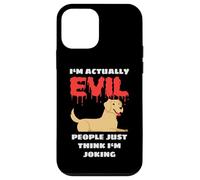 I'm Actually Evil People Just Think I'm Joking Funny Lab Case for iPhone 12 mini