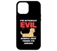 I'm Actually Evil People Just Think I'm Joking Funny Lab Case for iPhone 12 Pro Max