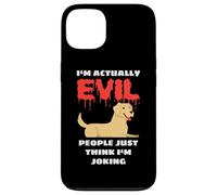 I'm Actually Evil People Just Think I'm Joking Funny Lab Case for iPhone 13