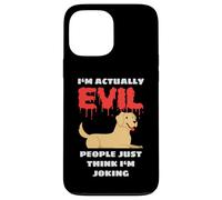 I'm Actually Evil People Just Think I'm Joking Funny Lab Case for iPhone 13 Pro Max