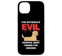 I'm Actually Evil People Just Think I'm Joking Funny Lab Case for iPhone 14 Plus