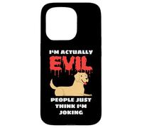 I'm Actually Evil People Just Think I'm Joking Funny Lab Case for iPhone 15 Pro