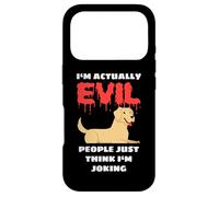 I'm Actually Evil People Just Think I'm Joking Funny Lab Case for iPhone 17 Pro