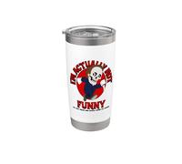 I'm Actually Not Funny (Ironic Sarcastic Statement) Stainless Steel Insulated Tumbler