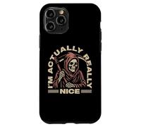 I'm Actually Really Nice Grim Reaper Angel Of Death Matching Case for iPhone 11 Pro