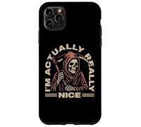 I'm Actually Really Nice Grim Reaper Angel Of Death Matching Case for iPhone 11 Pro Max