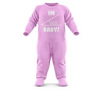 Im Acute Baby Romper Suit - Babygrow Baby Newborn Gifts - First Birthday/Christmas - Funny Nerdy Baby Sleepsuit Light Pink