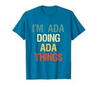 I'M Ada Doing Ada Things Personalised Gift with Vorna T-Shirt