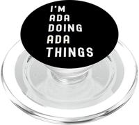 I'm Ada Doing Ada Things PopSockets PopGrip for MagSafe