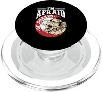 I'm Afraid Of Snakes Herpetologist Snake Owner PopSockets PopGrip for MagSafe