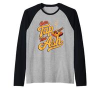 I'm Aging Like a Fine Cigar Dad Humor for Relaxed Weekends Raglan Baseball Tee
