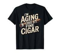 I'm Aging Like A Fine Cigar Funny Fathers Day T-Shirt