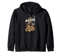 I'm Aging Like A Fine Cigar Zip Hoodie