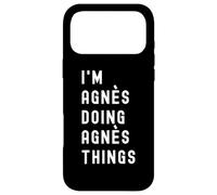 I'm Agnès Doing Agnès Things Case for iPhone 17 Pro Max