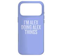 I'm Alex Doing Alex Things Funny Vintage Case for iPhone 17 Pro Max