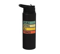 I'm Ali Doing Ali Things Funny Personalized Quote Stainless Steel Insulated Water Bottle