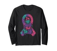 Im All About that Tile Life Heart Pattern Love Long Sleeve T-Shirt