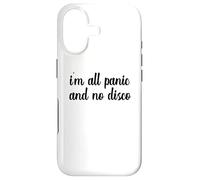 I'm All Panic And No Disco Meme Viral Mental Health Wellness Case for iPhone 17