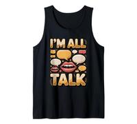 I'm All Talk Speech Therapy SLP Tank Top