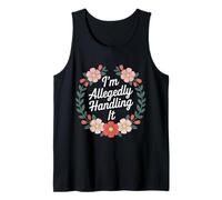 I'm Allegedly Handling It Coping Sarcasm - Tank Top