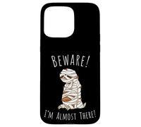 I'm Almost There Lazy Slow Sloth Pun Halloween Mummy Case for iPhone 15 Pro Max