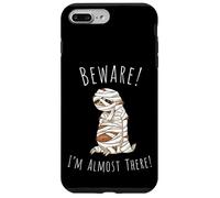 I'm Almost There Lazy Slow Sloth Pun Halloween Mummy Case for iPhone 7 Plus/8 Plus
