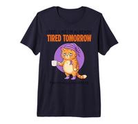 I'm Already Tired Tomorrow Fibromyalgia Awareness Fibro Premium T-Shirt