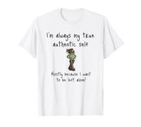 I'm Always My True Authentic Self, Steampunk Frog T-Shirt