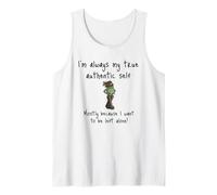 I'm Always My True Authentic Self, Steampunk Frog Tank Top