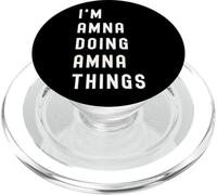 I'm Amna Doing Amna Things PopSockets PopGrip for MagSafe