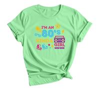 Im an 80s Kinda Girl Womens Graphic T-Shirt Retro Culture 1980s Style Tee 12