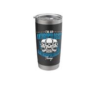 I'm an Anthropologist Doing Ancient Ethnography Anthropology Stainless Steel Insulated Tumbler