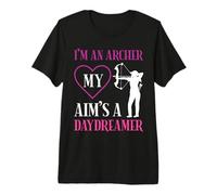 I'm an Archer My aim's - Bow Hunting Archer Premium T-Shirt