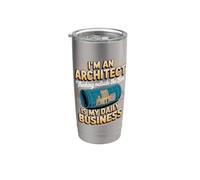 I'm an Architect Thinking Outside the Box Stainless Steel Insulated Tumbler