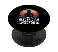 I'm An Electrician I Know How To Handle A Shock PopSockets Adhesive PopGrip
