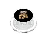 I'm An Elevator Installer My Life Has Its Ups And Downs PopSockets PopGrip for MagSafe