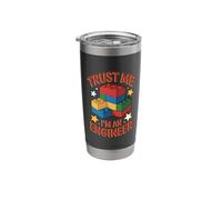 I'm an Engineer Brick Builder Building Block Stainless Steel Insulated Tumbler