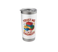 I'm an Engineer Brick Builder Building Block Stainless Steel Insulated Tumbler